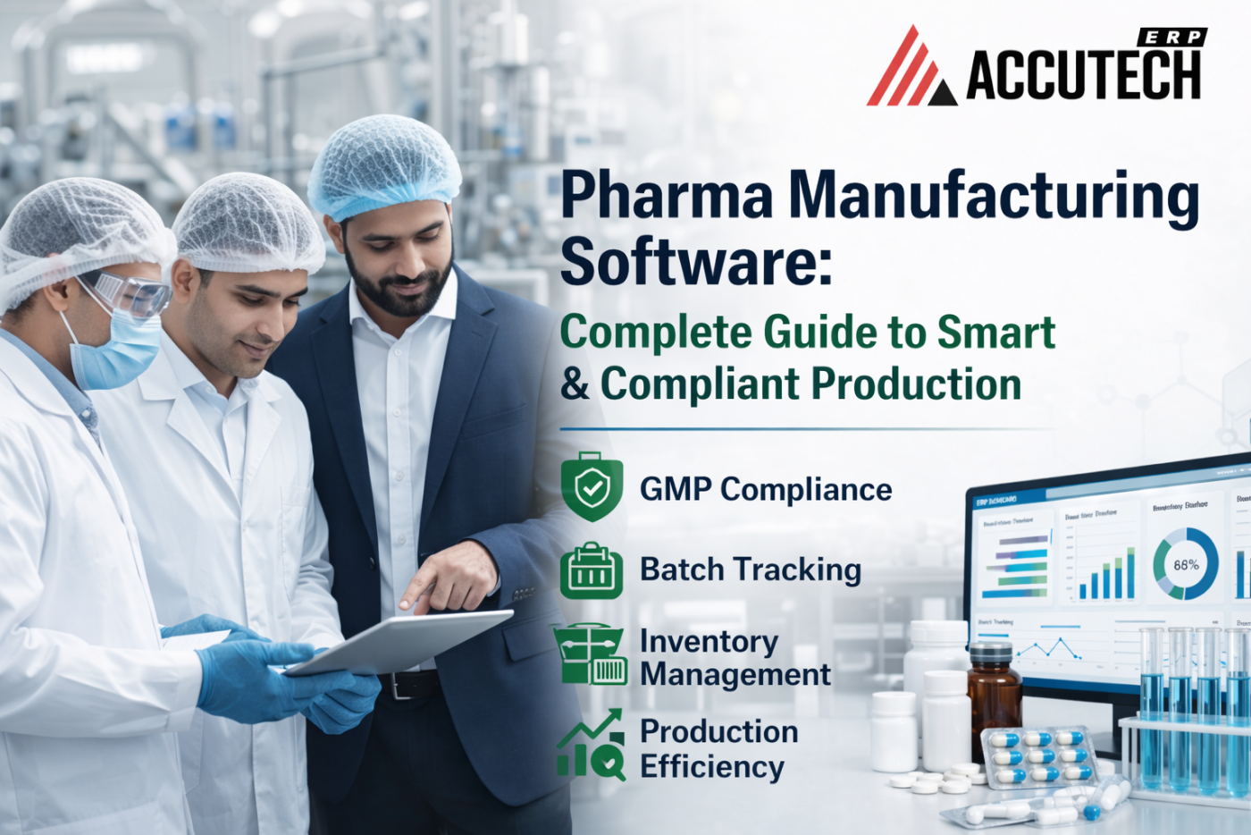 Pharma Manufacturing Software: Complete Guide to Smart & Compliant Production