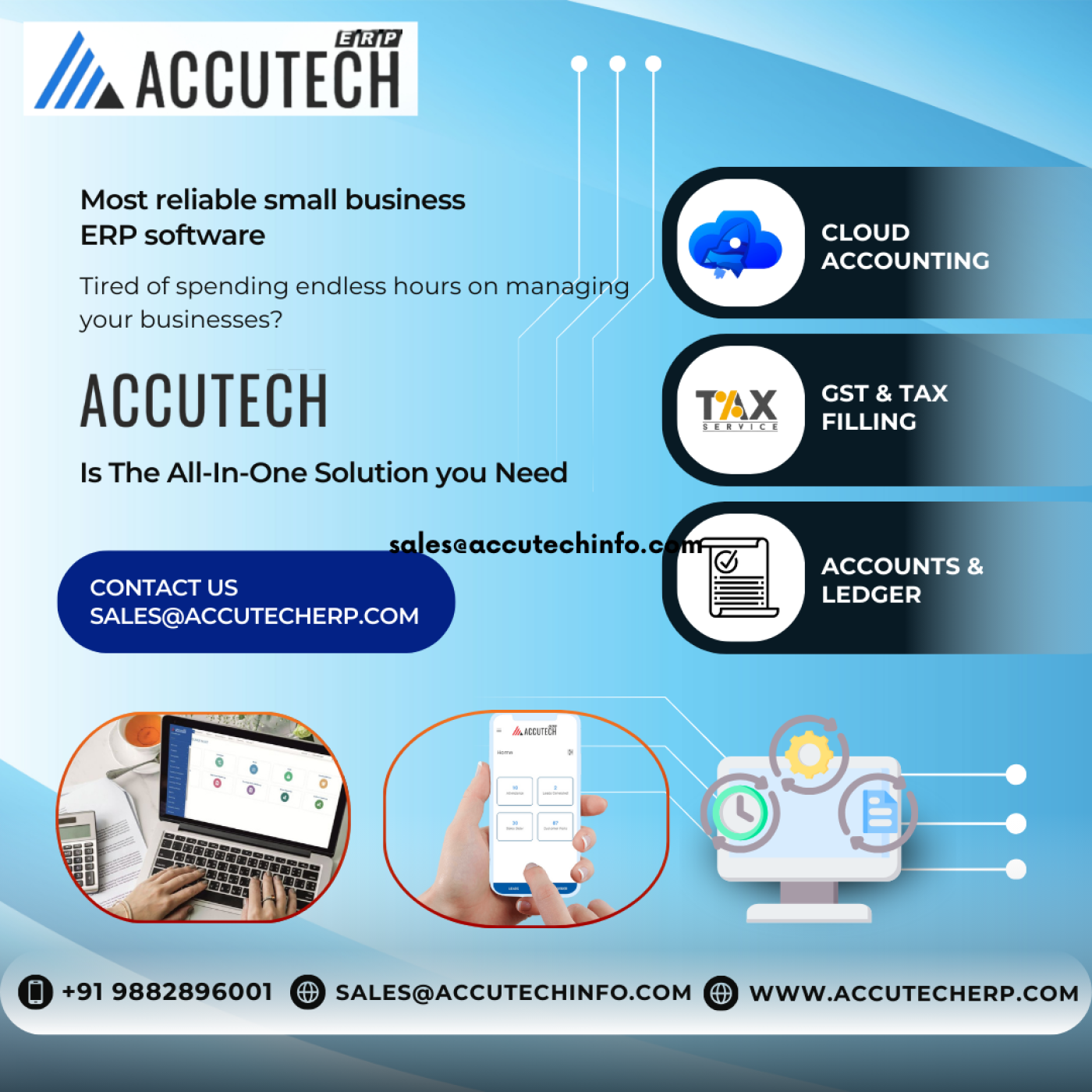 ERP Software Provider – Why Businesses Trust Accutech ERP