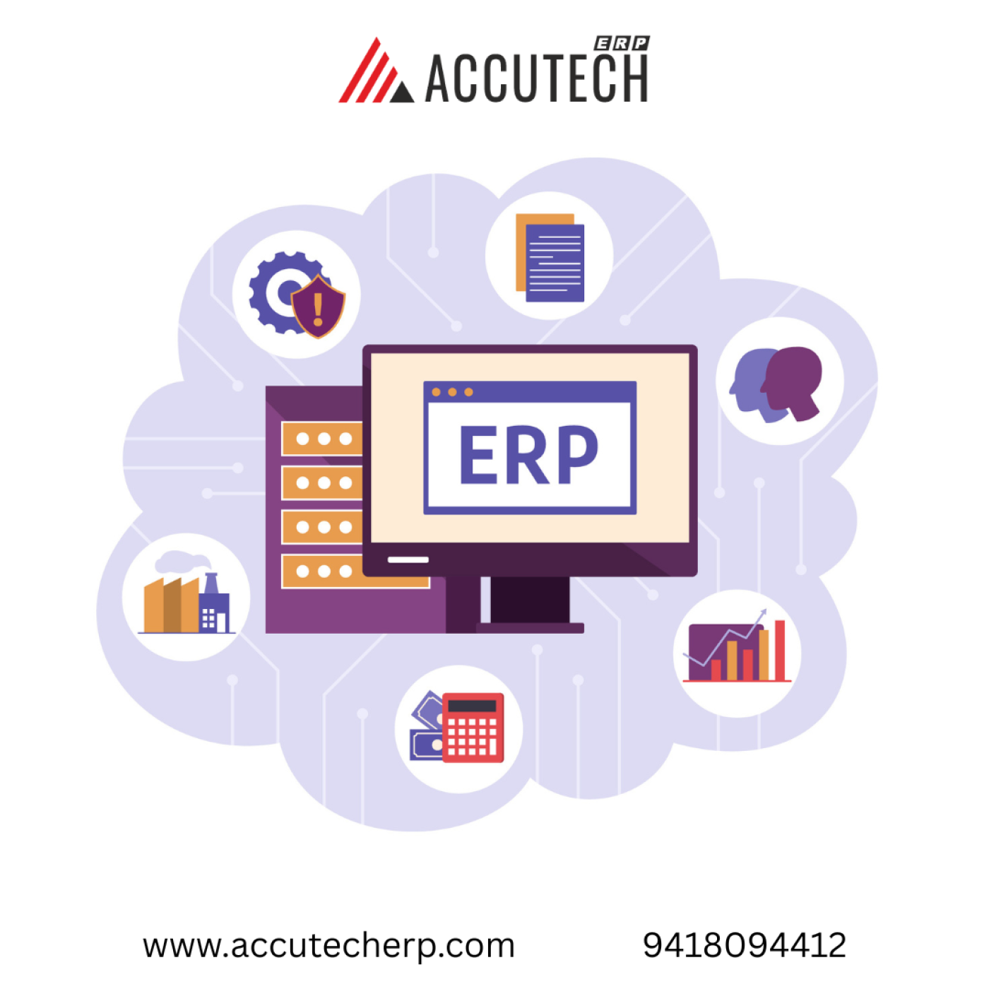 Empowering Businesses with Smart ERP Business Solutions by Accutech ERP
