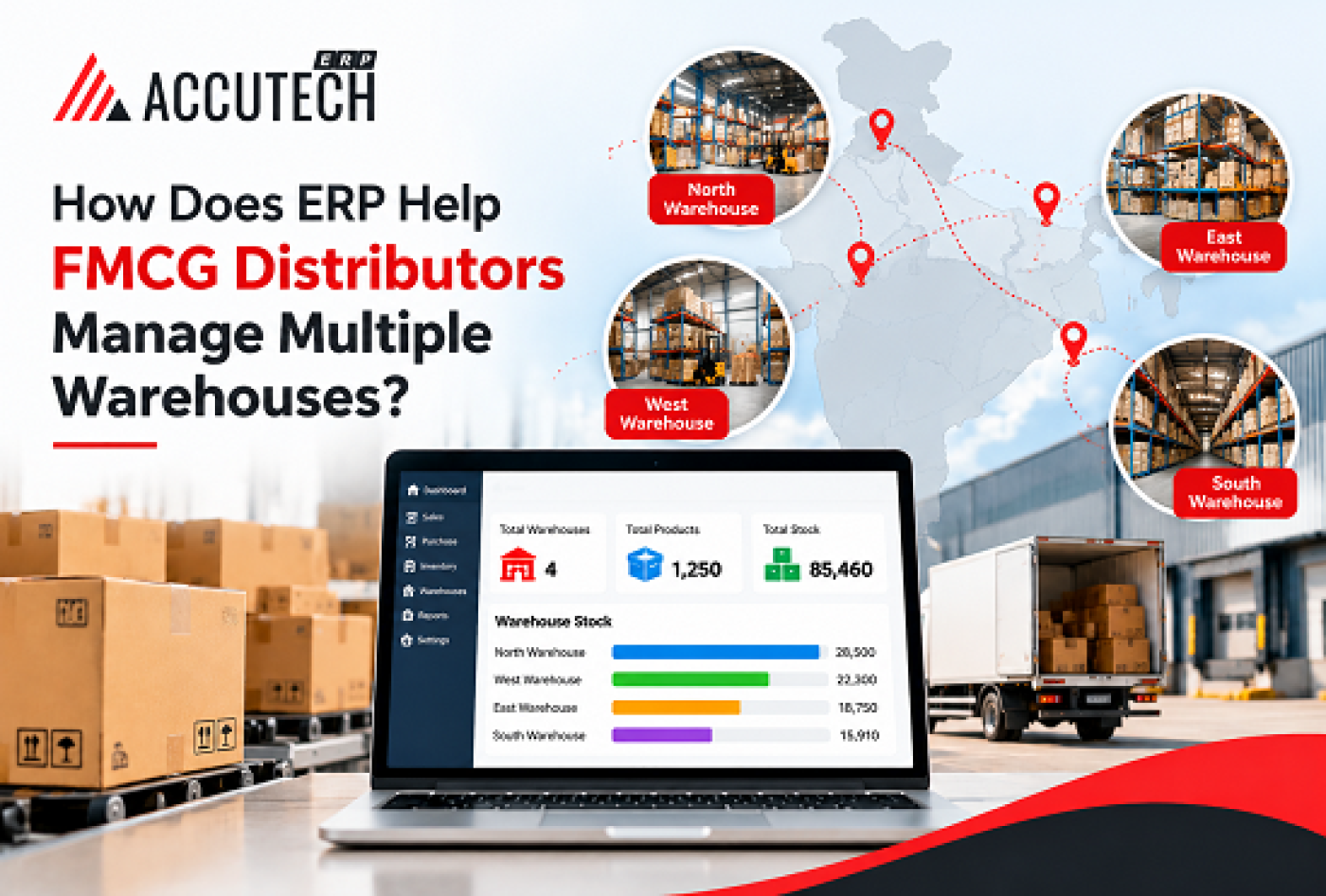 Smarter Warehouses with FMCG Software | Accutech ERP