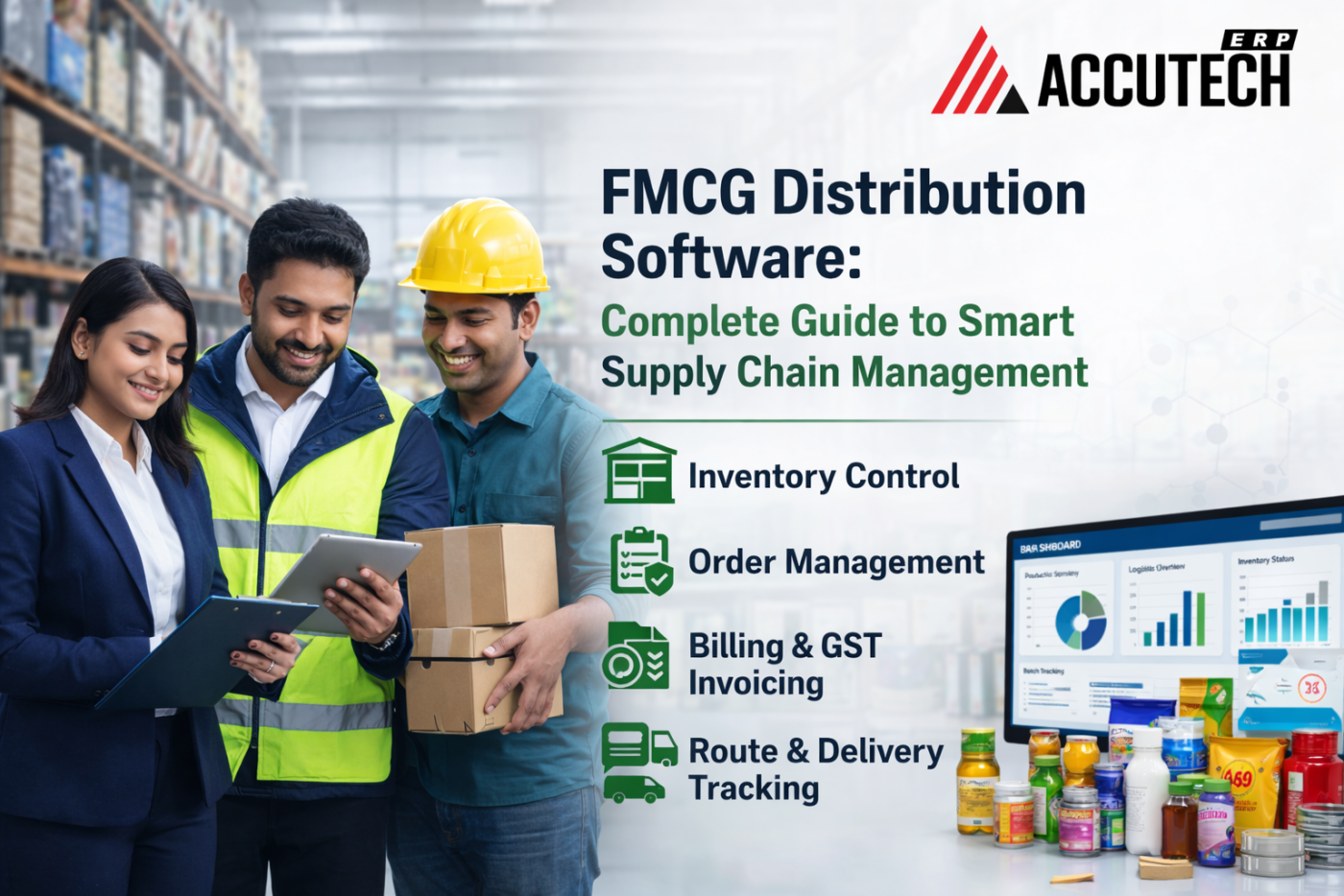 FMCG Distribution Software | ERP for FMCG Business India