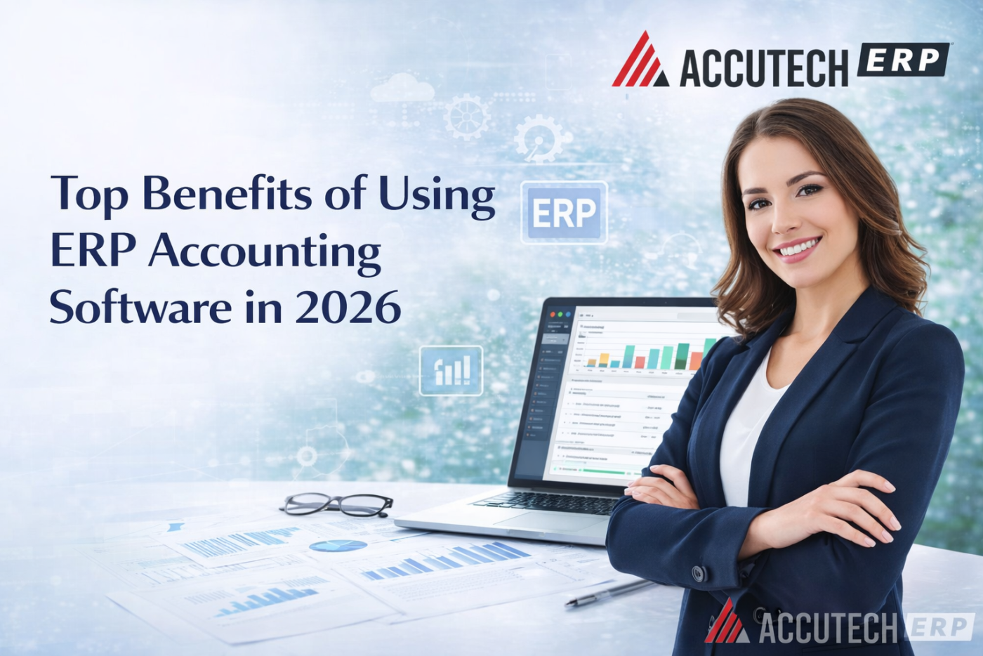 Top Benefits of Using ERP Accounting Software in 2026 | Accutech ERP