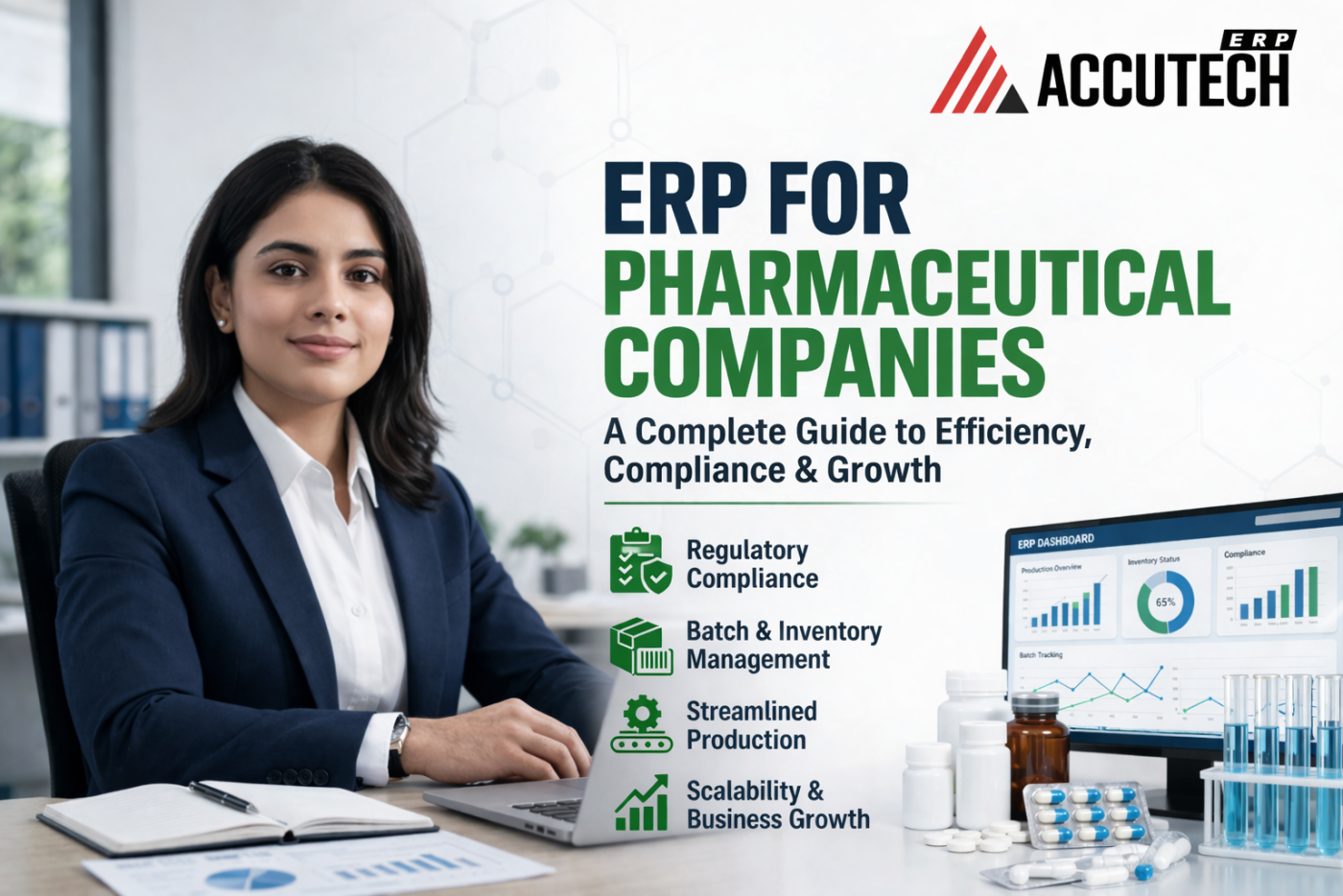 ERP for Pharmaceutical Companies: A Complete Guide to Efficiency, Compliance & Growth