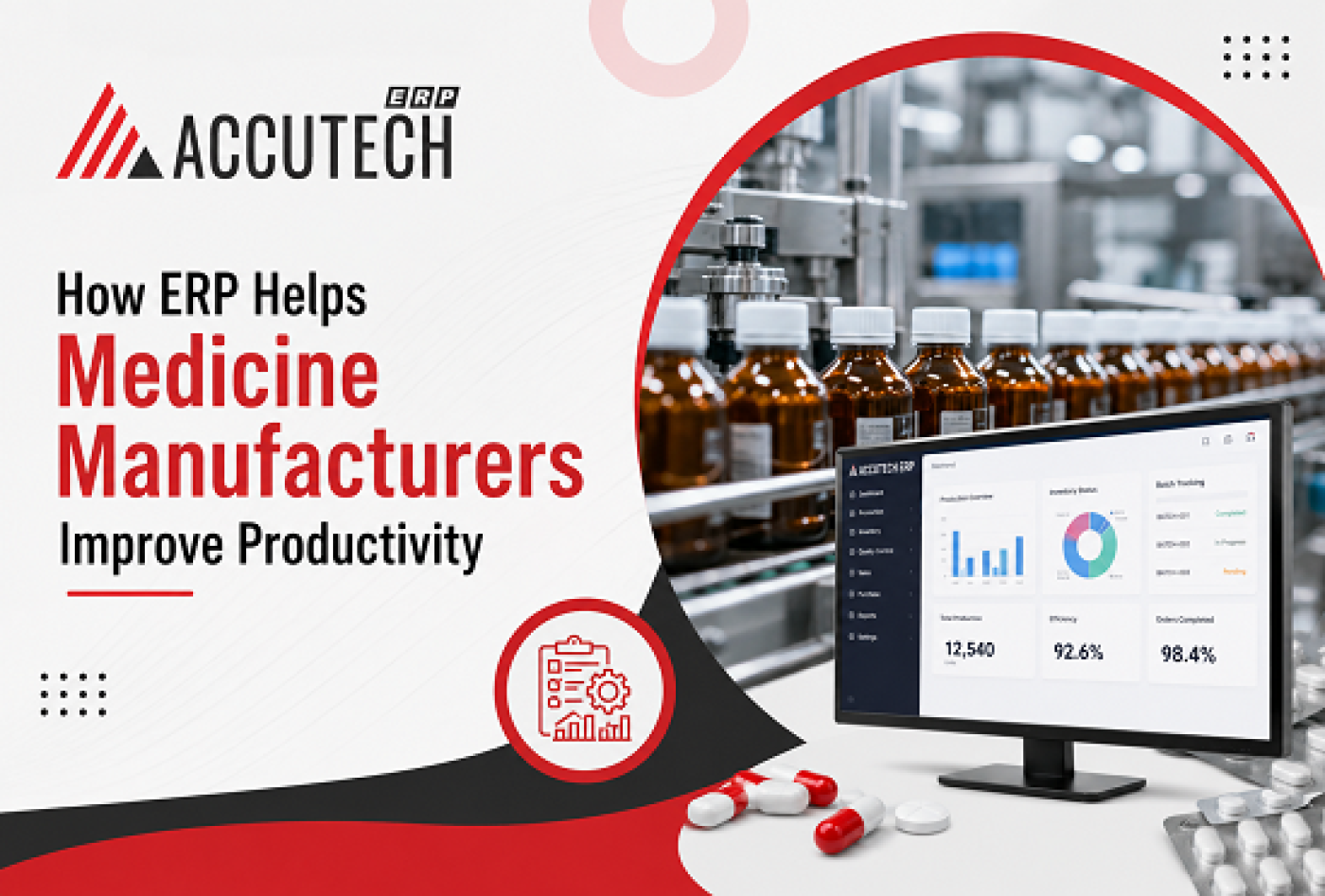 How ERP Helps Medicine Manufacturers Improve Productivity