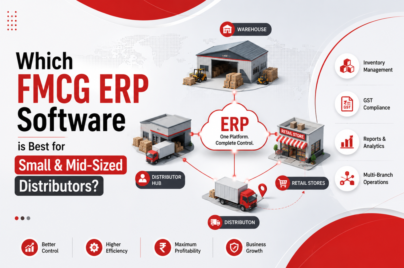 Which FMCG ERP Software is Best for Small and Mid Sized Distributors?