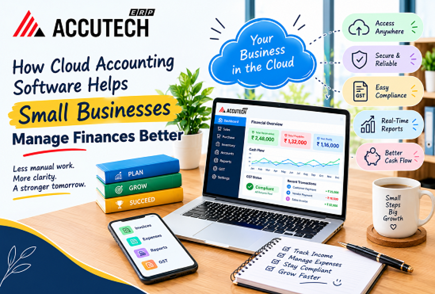 Cloud Accounting Software for Small Business | Accutech ERP