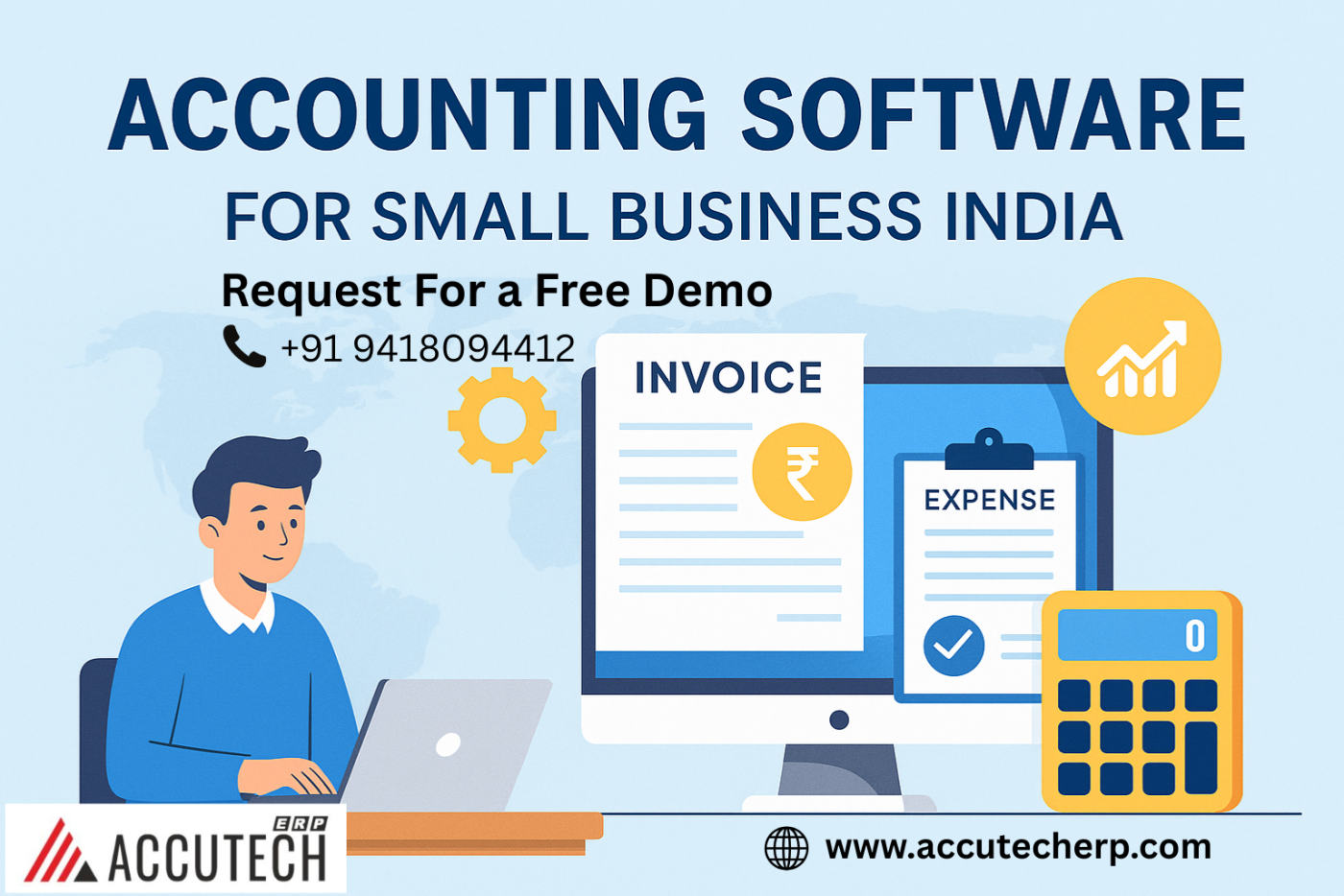 The Best Accounting Software for Small Business in India: Why Accutech ERP Wins