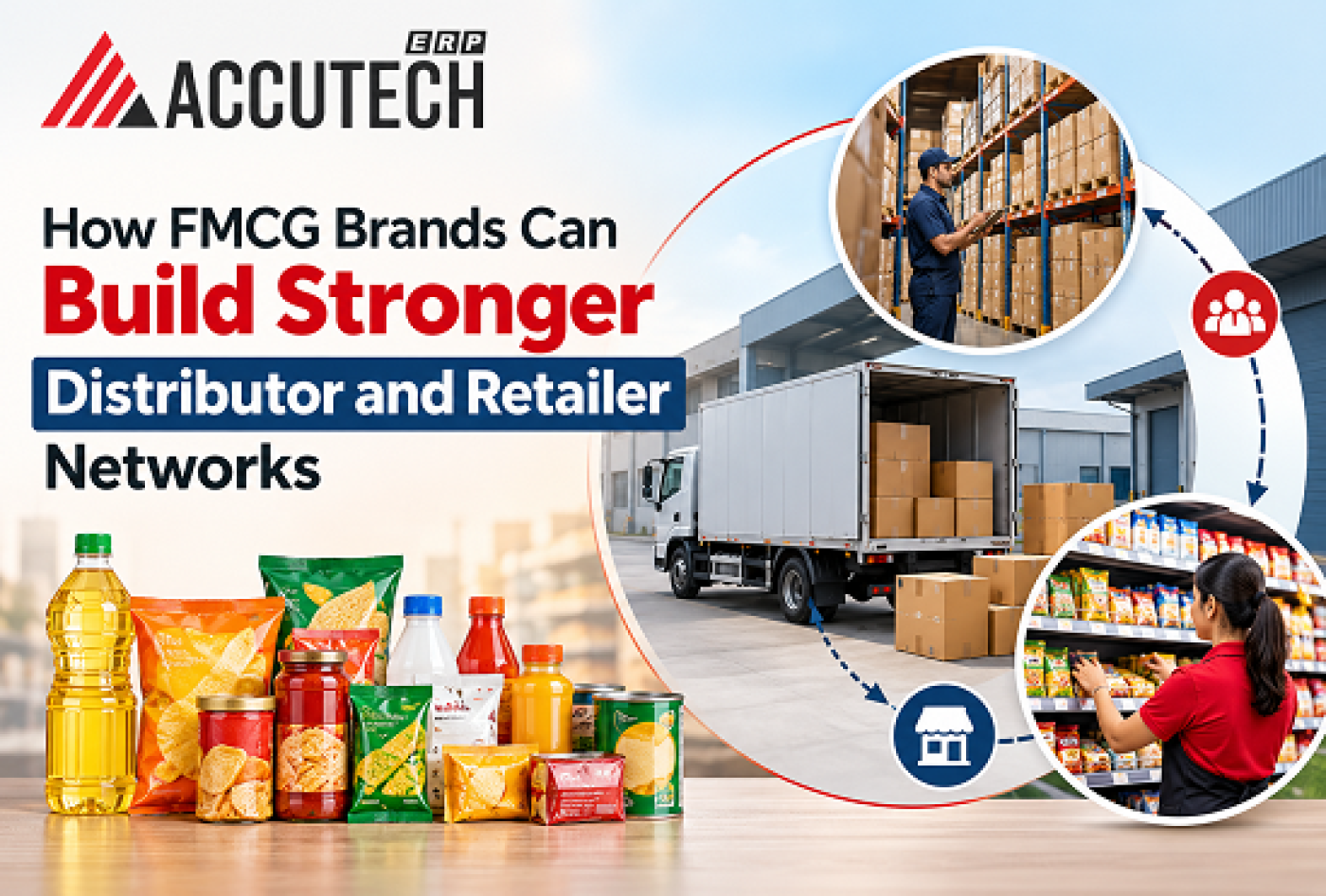FMCG Distributor & Retailer Growth | Accutech ERP