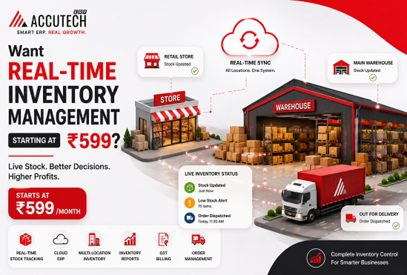 Want Real-Time Inventory Management Starting at ₹599?