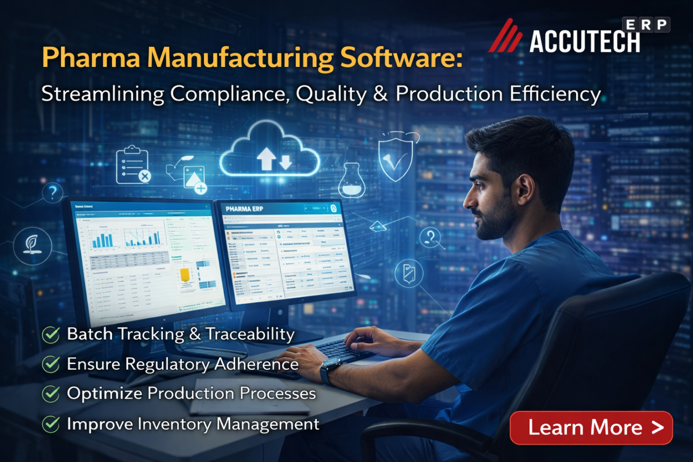 Pharma Manufacturing Software: Streamlining Compliance, Quality & Production Efficiency