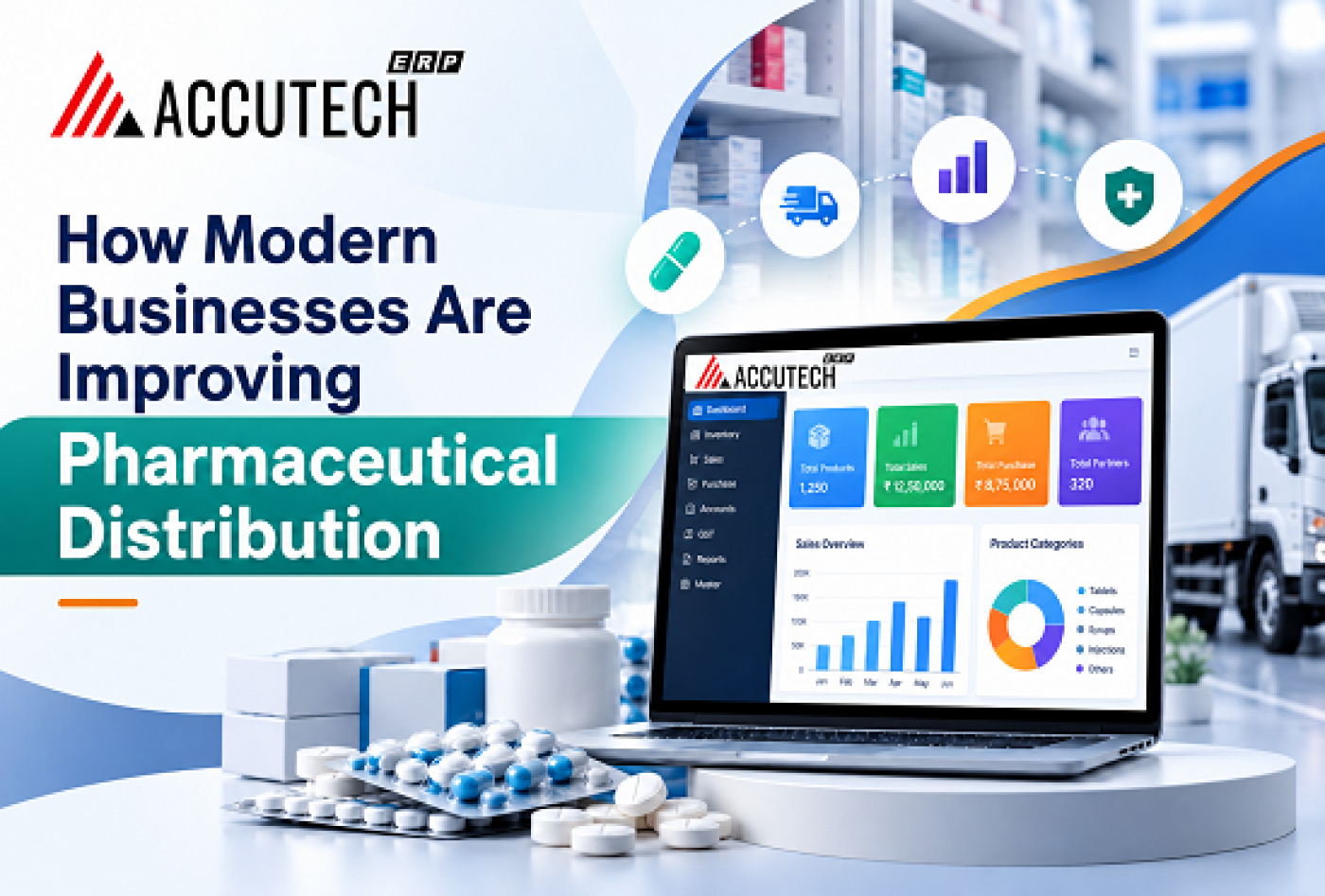 Complete Pharma PCD ERP Solution | Accutech ERP