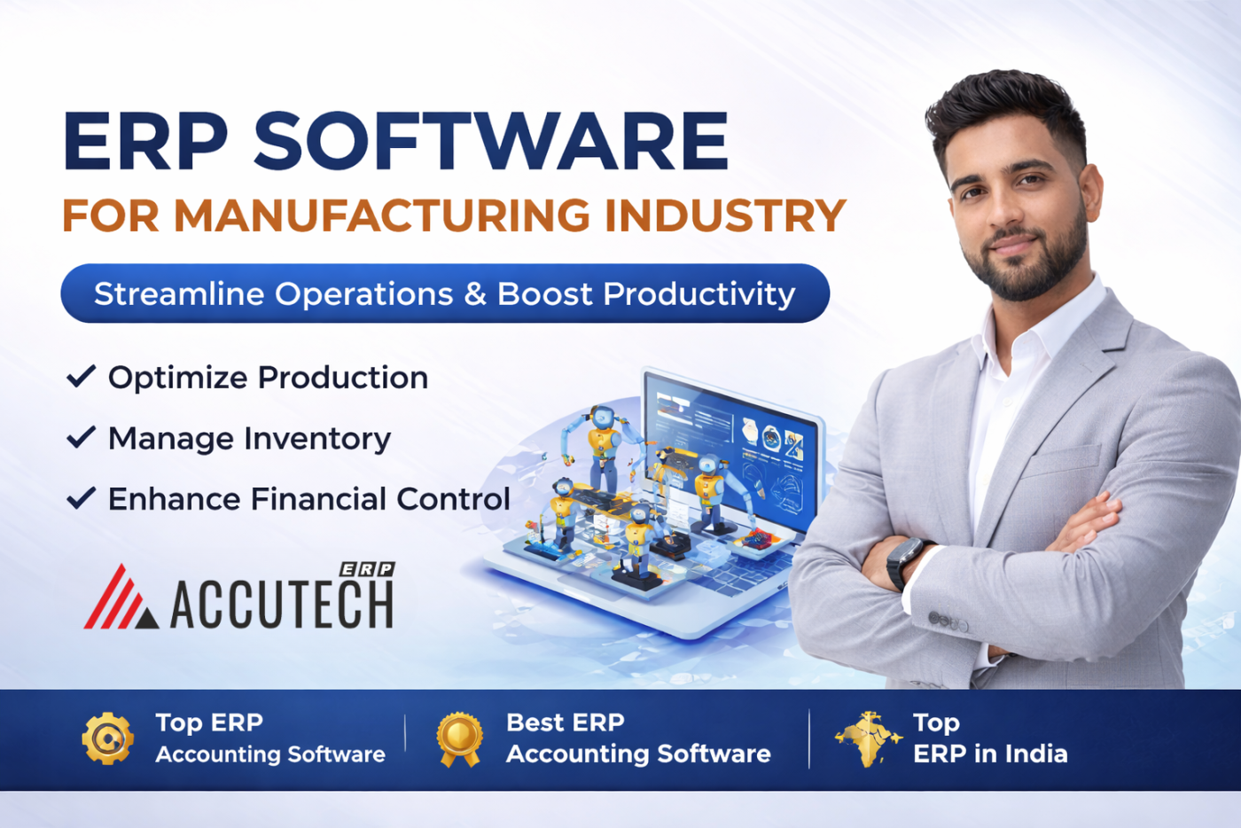 ERP Software for Manufacturing Industry: Key Benefits & Features